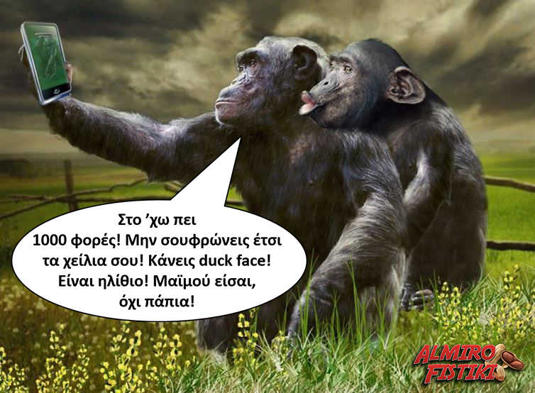 Μαϊμού είσαι, όχι πάπια!