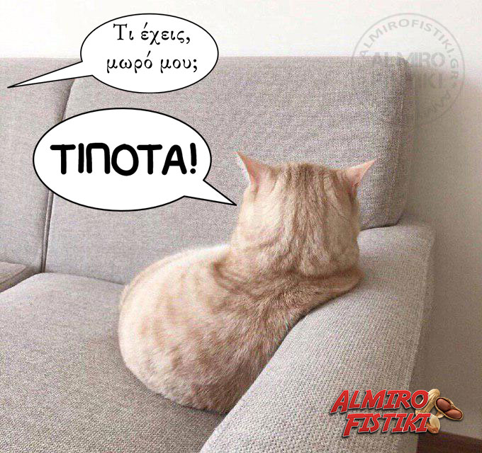 “Τίποτα!”