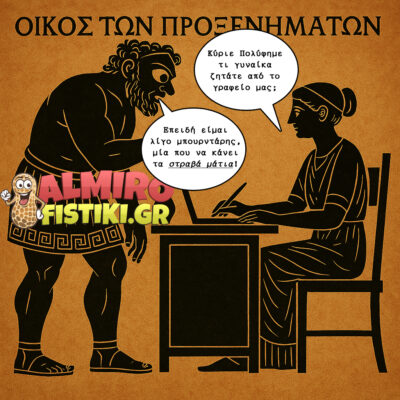 Ένας κύκλωπας στο γραφείο συνοικεσίων