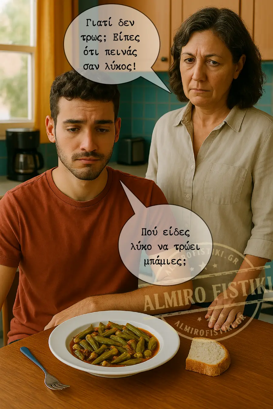 AlmiroFistiki Photostories The Wolf and the okra