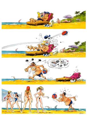 Ήρεμη ώρα στην παραλία
