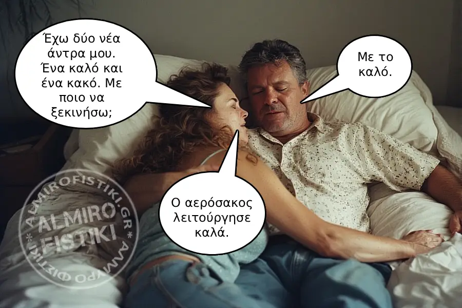 AlmiroFistiki Photostories bad news good news