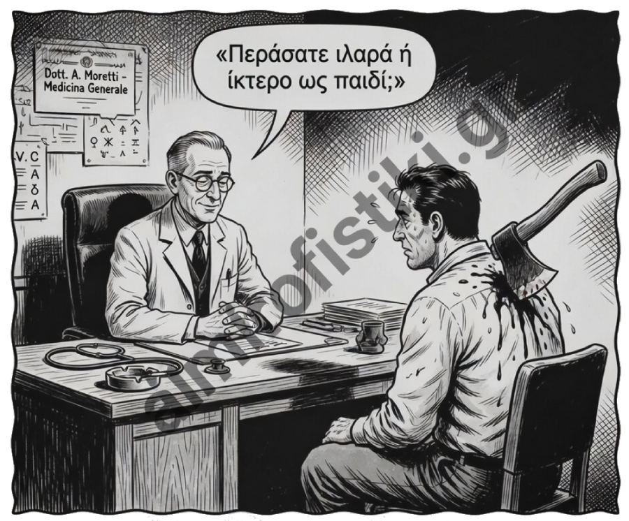 Γιατρέ, κάτι με τσιμπάει…στην πλάτη