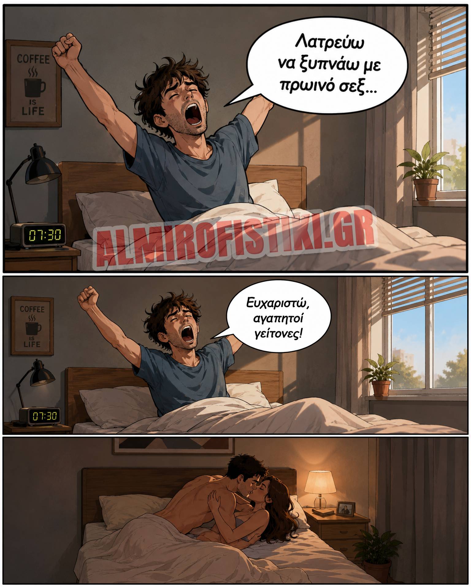 AlmiroFistiki COMIX Morning sex