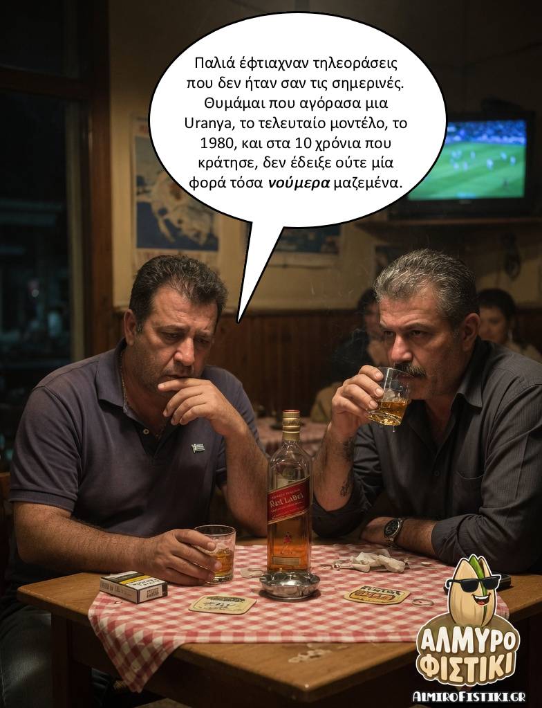 η τηλεόραση του '80 δεν έδειχνε ποτέ τόσα "νούμερα" μαζεμένα.