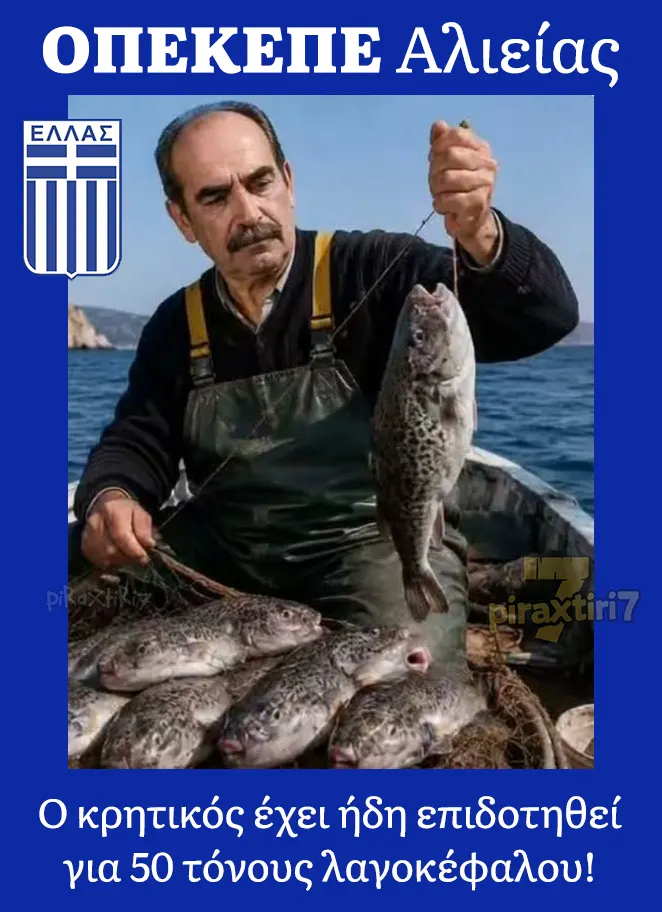 20260628 ΟΠΕΚΕΠΕ Αλιείας Κρητικός, λαγοκέφαλος