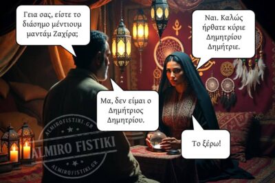 Όταν το μέντιουμ ξέρει ποιος είσαι πριν καν χτυπήσεις την πόρτα