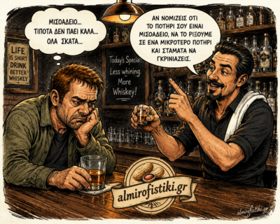 Η πάλη με το ποτήρι (το γνωστό)
