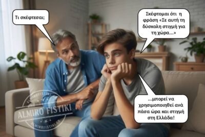 Με βρήκε δύσκολη στιγμή
