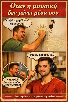 Όταν η μουσική δεν μένει μέσα σου