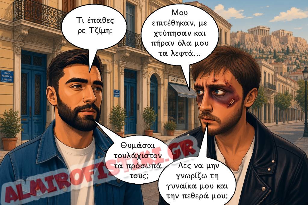 Ο Τζίμης ξυλοκοπημένος παραδέχεται ότι γνωρίζει τις «ληστές» του ...